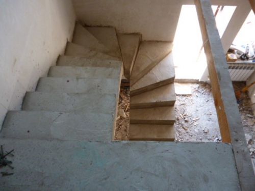 Строительство лестницы для дома