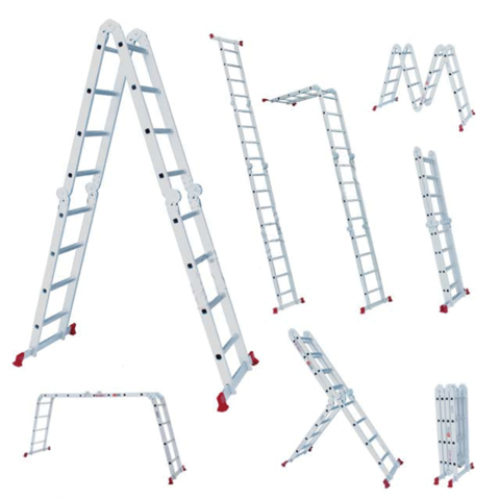Конфигурации четырехсекционной лестницы