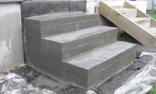 ступени из бетона